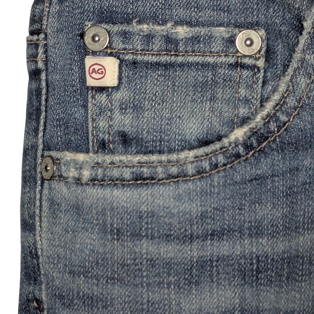 Adriano Goldschmied AG The Stilt Slim Straight Cigarette Jeans 26R Medium Wash - Picture 8 of 11